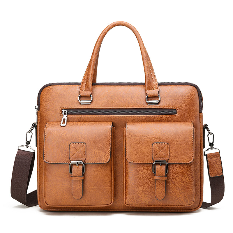 Luxury Bags Office - بو الجلود حقيبة الأعمال للرجال ،