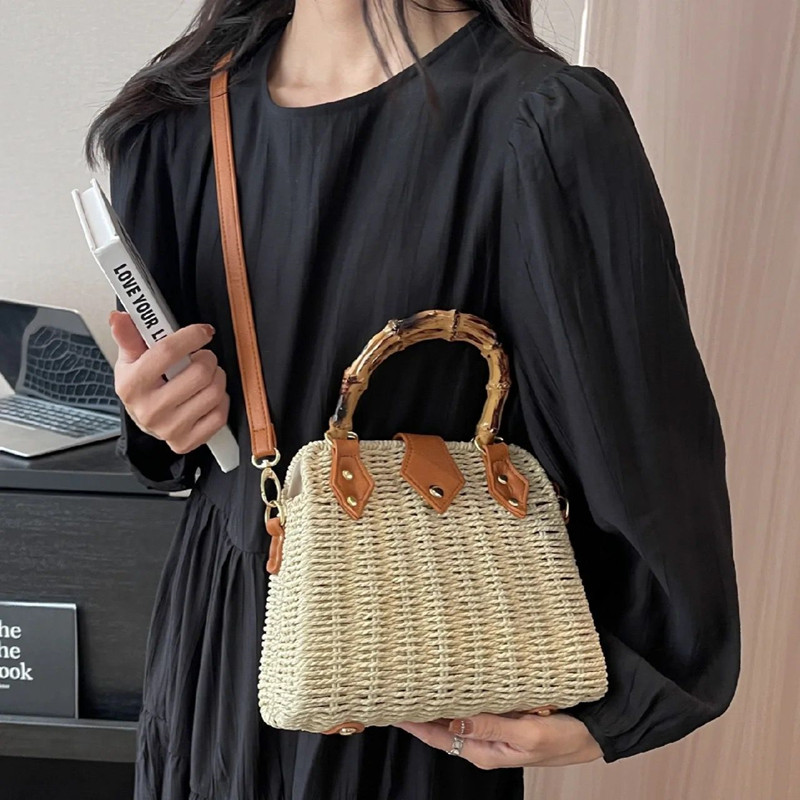 Luxury Bags Trend 2025 - 2025 مصمم فاخر المألوف الخيزران مقبض