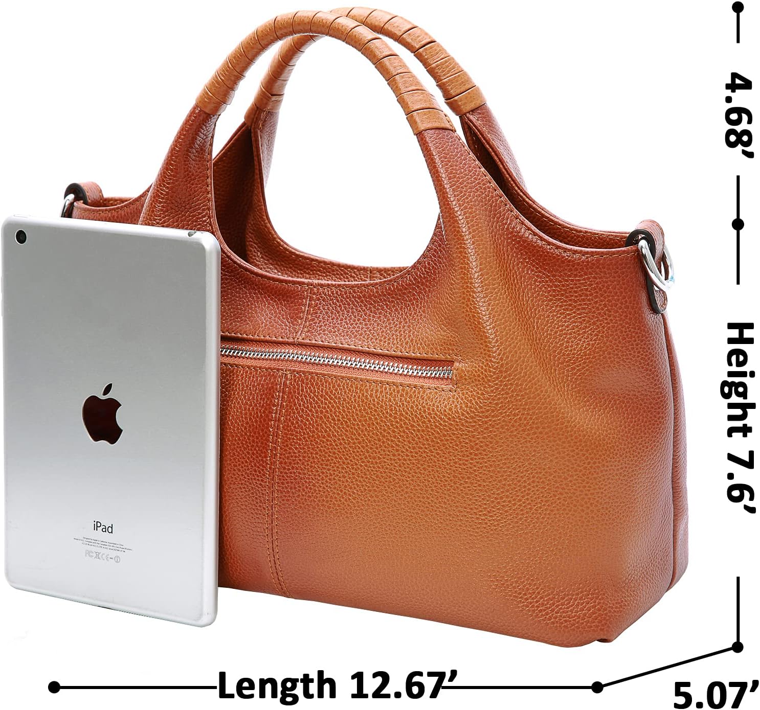 حقائب كتف من الجلد الأصلي وحقا - مراجعة Quiet Luxury Bags Designer وسعره