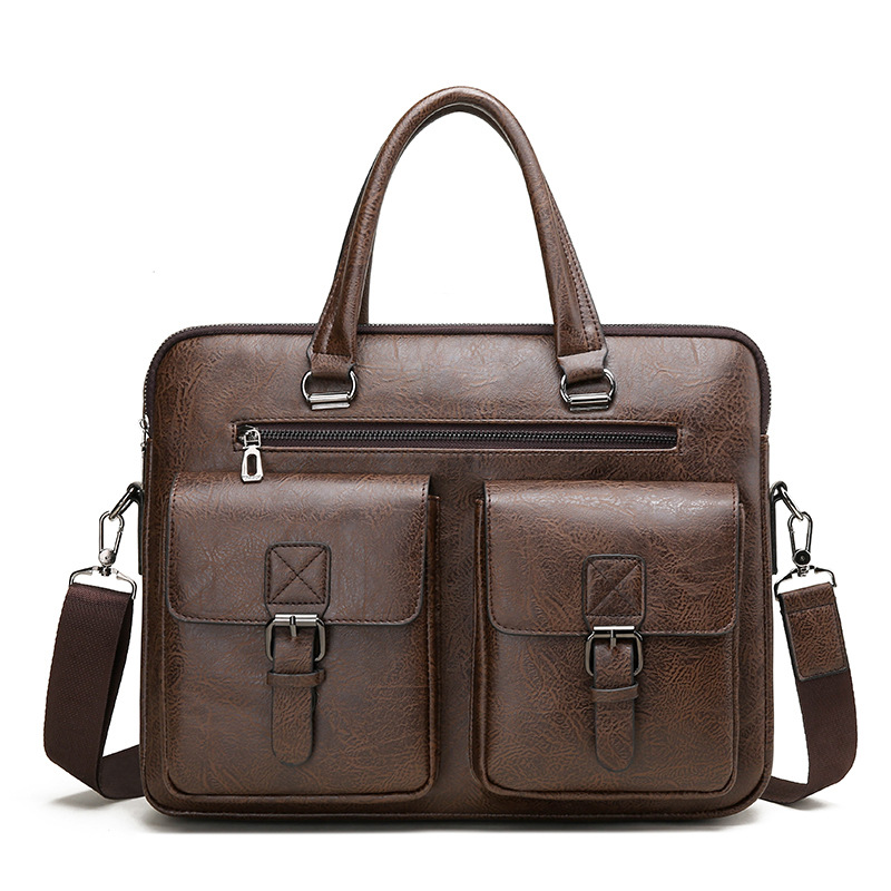 بو الجلود حقيبة الأعمال للرجال - مراجعة Luxury Bags Office وسعره