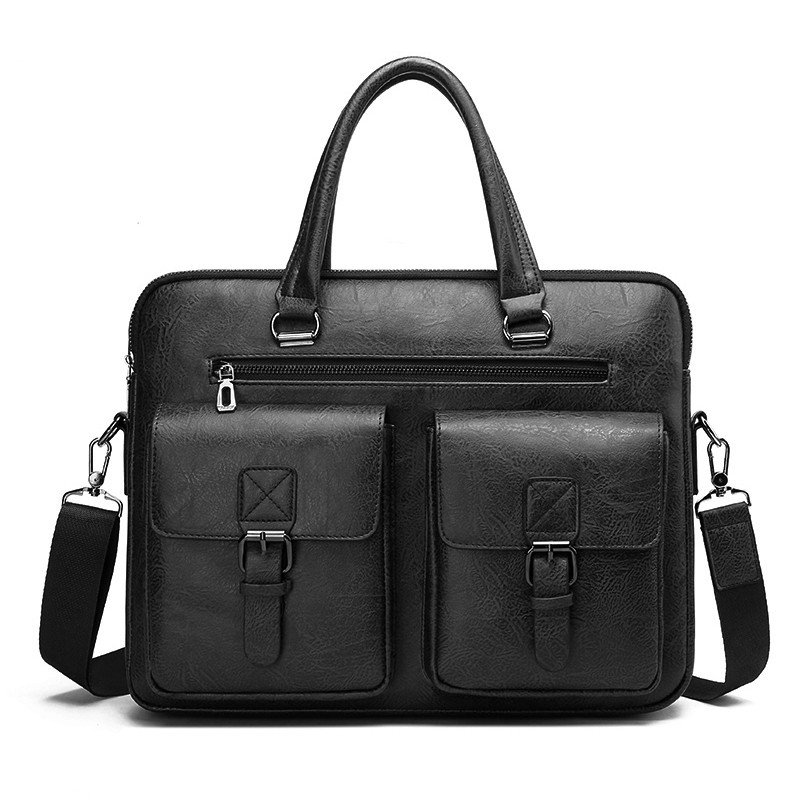 بو الجلود حقيبة الأعمال للرجال - مراجعة Luxury Bags Office وسعره