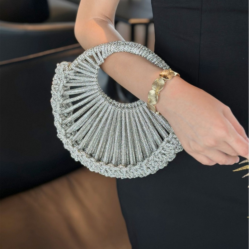 حقيبة سهرة لامعة للنساء موديل  - مراجعة Luxury Bags Reseller وسعره