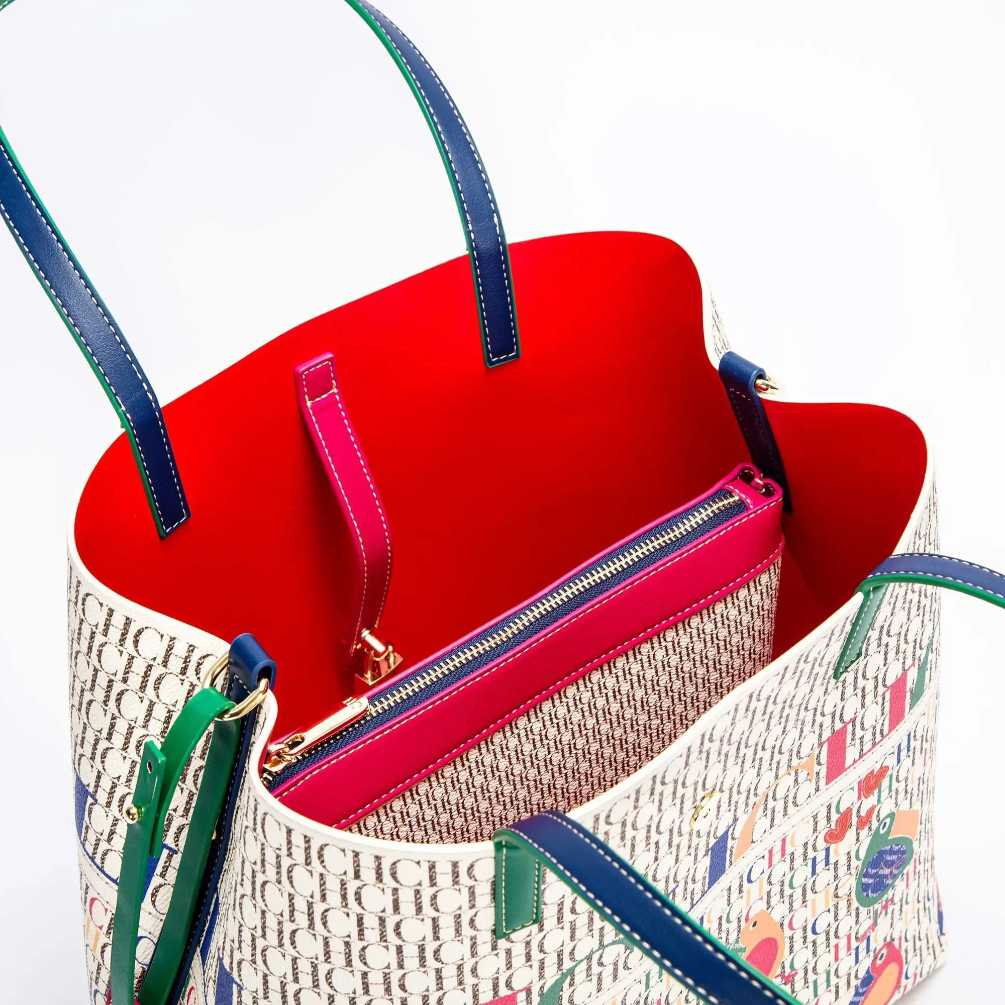 حقيبة يد نسائية CH كبيرة السعة - مراجعة Luxury Bags Big وسعره