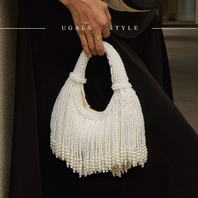 حقيبة يد فاخرة بتصميم مقبض لؤل - مراجعة Luxury Bags Reseller وسعره
