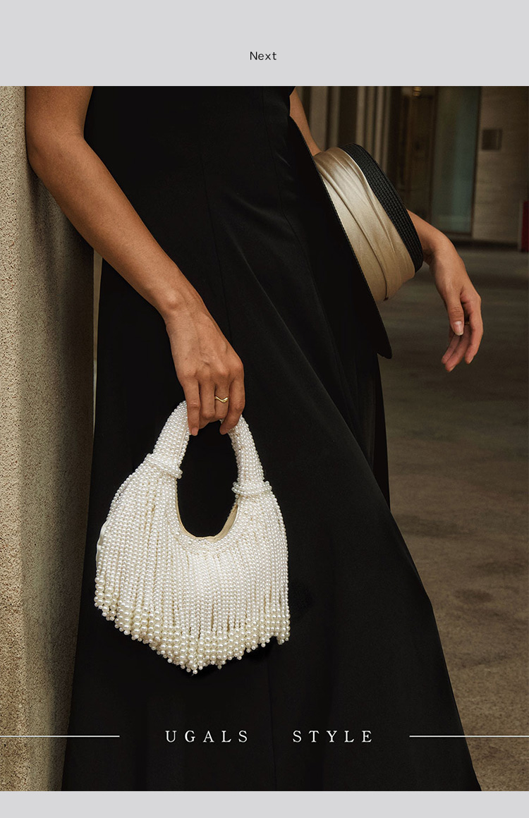 حقيبة يد فاخرة بتصميم مقبض لؤل - مراجعة Luxury Bags Reseller وسعره